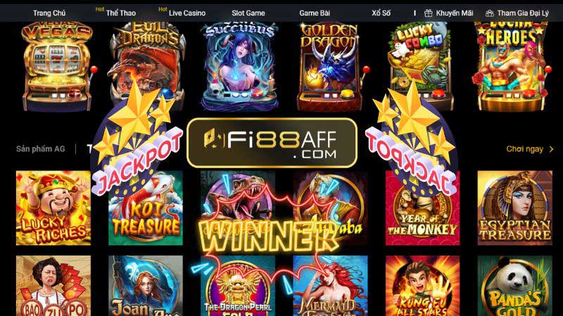 Fi88 web quay slot miễn phí - game quay slot tặng tiền khi đăng ký fi88