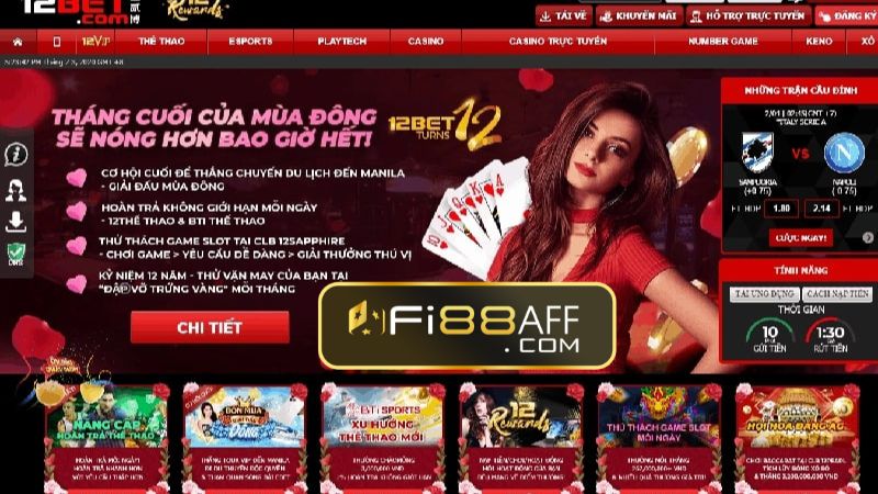 12Bet - Web Cá độ Bóng Đá Nổi Tiếng Và Độc Đáo